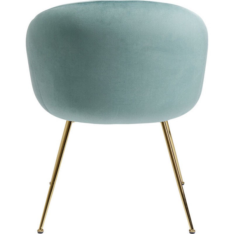 Chair with Armrest Lorena Turquoise